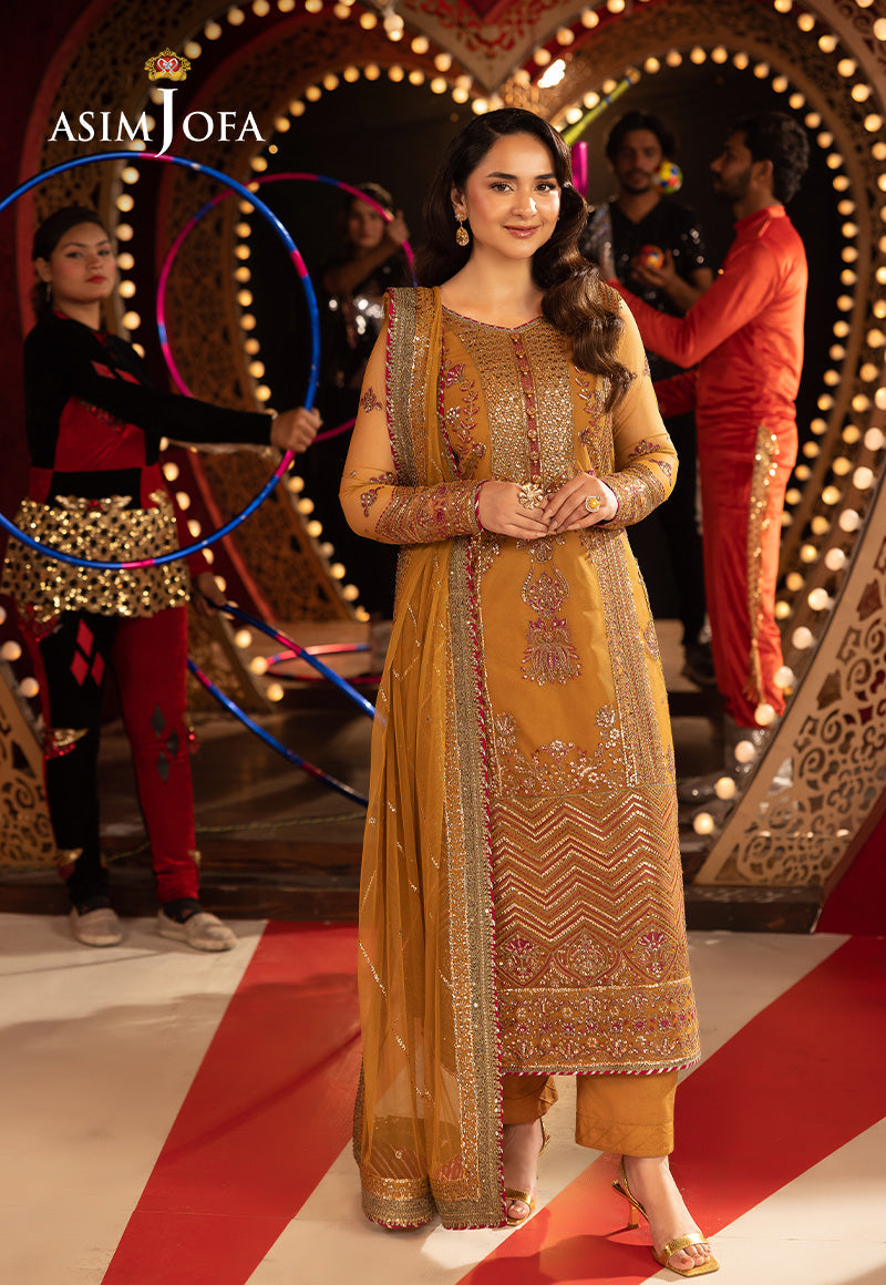 Festive Opulence By Asim Jofa Unstitched 3 Piece Formals Collection'2025-AJFO-06