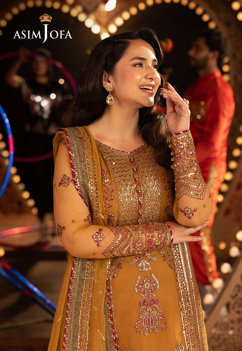Festive Opulence By Asim Jofa Unstitched 3 Piece Formals Collection'2025-AJFO-06