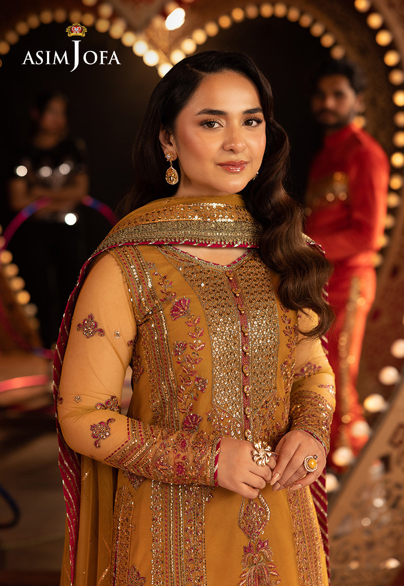 Festive Opulence By Asim Jofa Unstitched 3 Piece Formals Collection'2025-AJFO-06