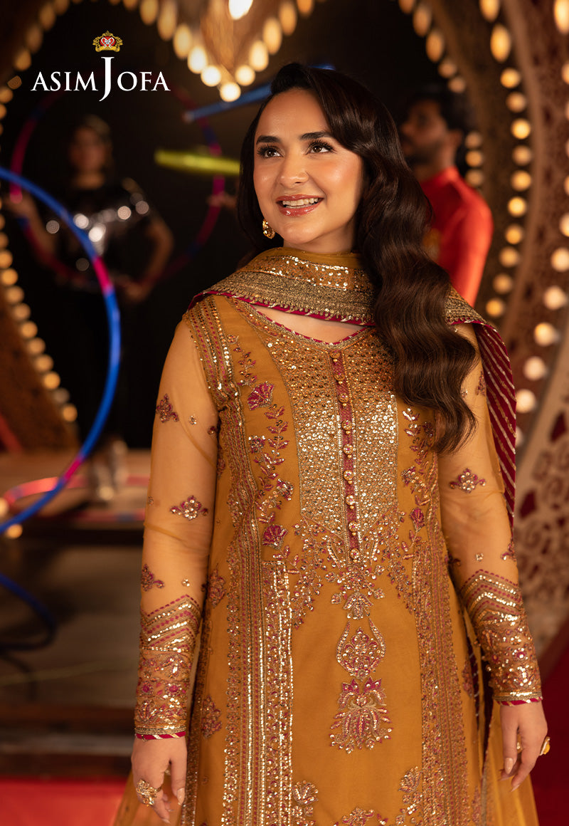 Festive Opulence By Asim Jofa Unstitched 3 Piece Formals Collection'2025-AJFO-06