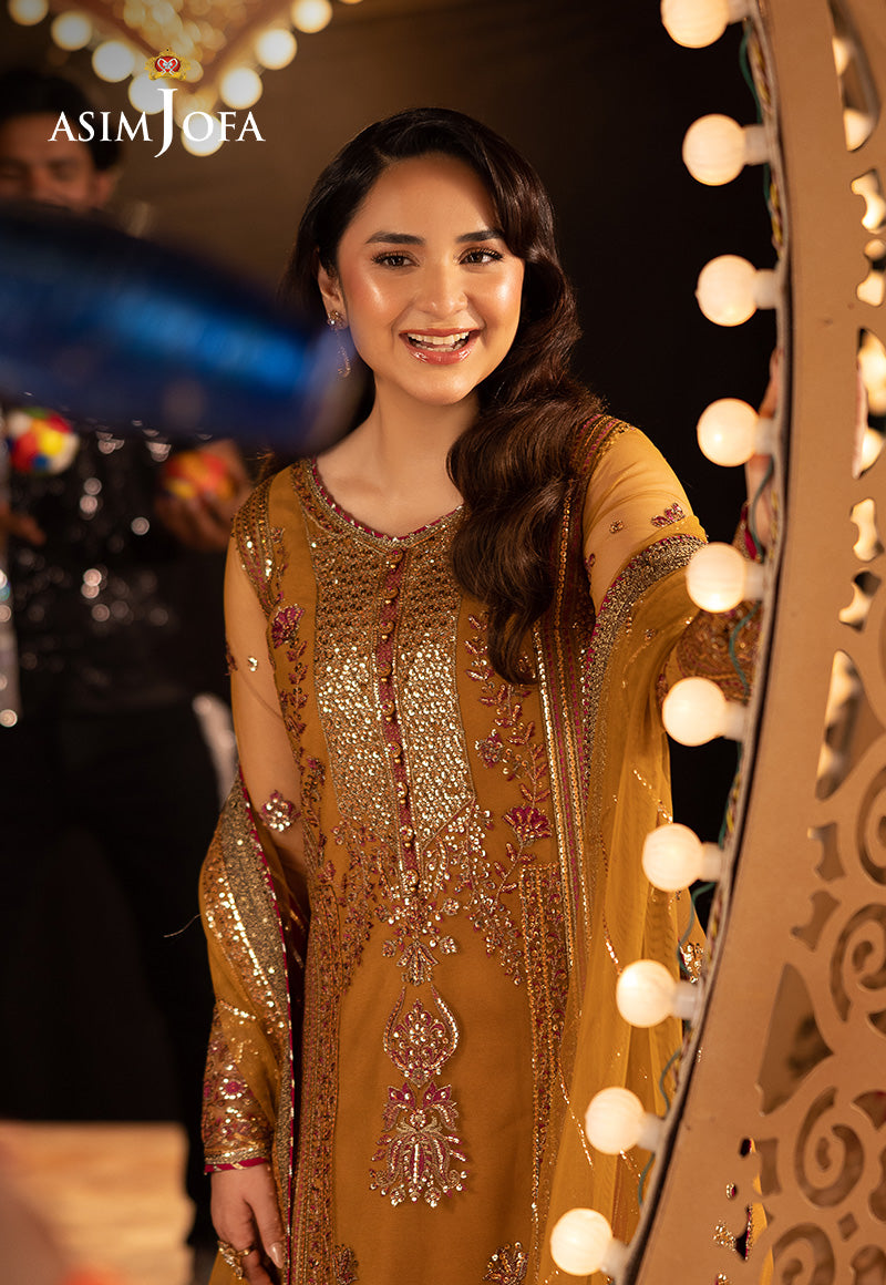 Festive Opulence By Asim Jofa Unstitched 3 Piece Formals Collection'2025-AJFO-06