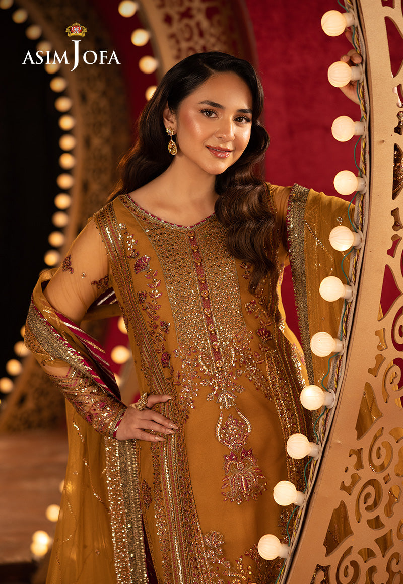 Festive Opulence By Asim Jofa Unstitched 3 Piece Formals Collection'2025-AJFO-06