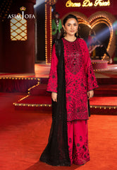 Asim Jofa LUXURY FESTIVE DROP 2 Ajlf-11 Embroidered Boski Silk 3 Pcs