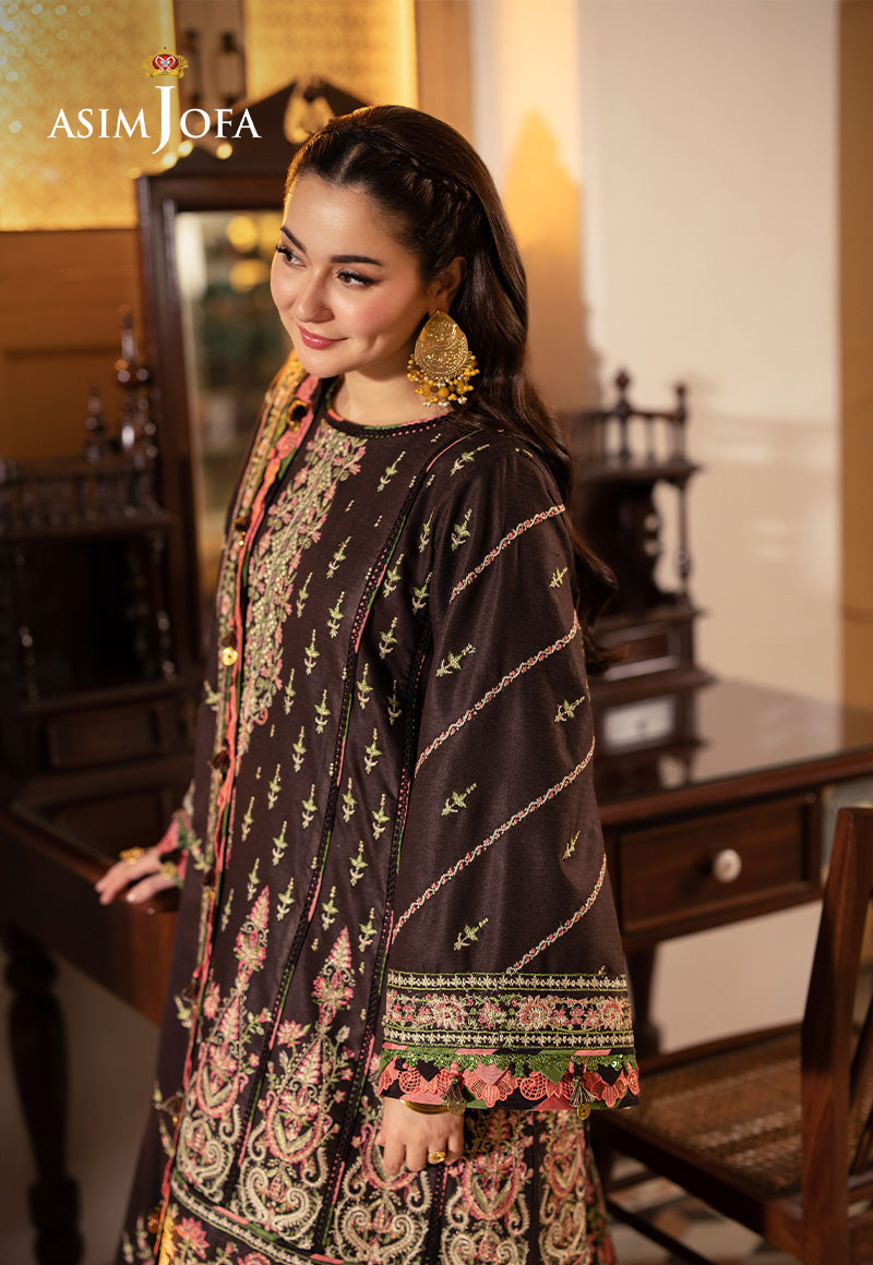 Asim Jofa Designers Limited Edition Ajkid-09 Embroidered Stitched 3 Pcs