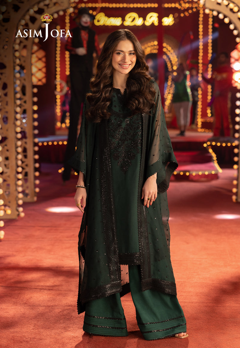 Asim Jofa Luxury Festive Drop 3 Ajllf-06 Embroidered Chiffon 2 Pcs