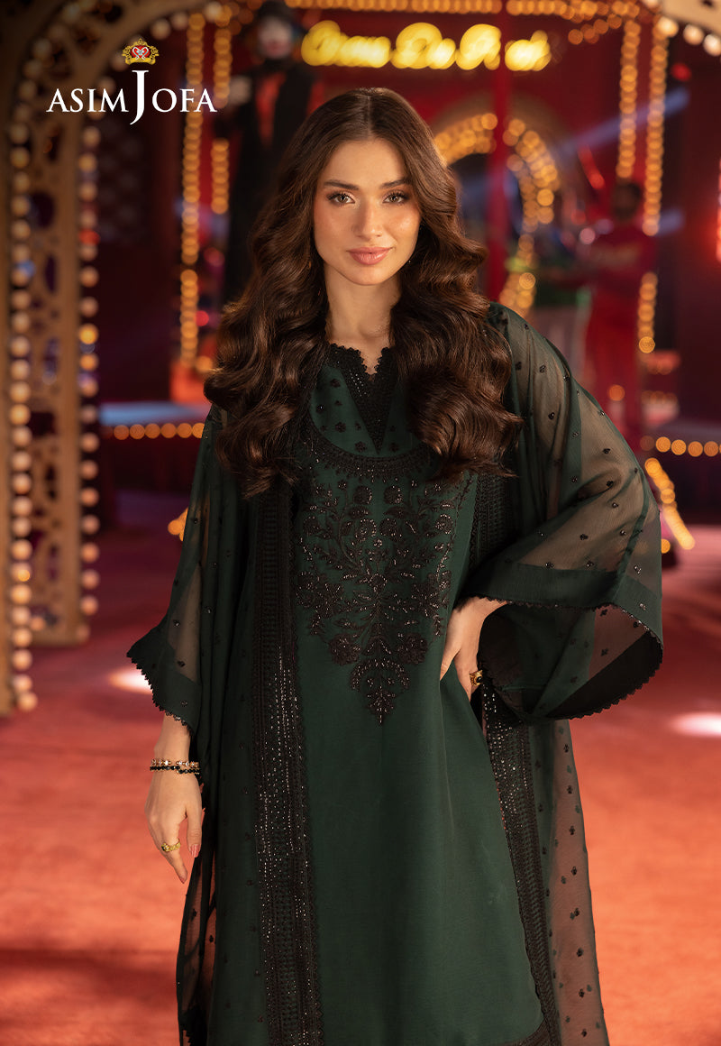 Asim Jofa Luxury Festive Drop 3 Ajllf-06 Embroidered Chiffon 2 Pcs