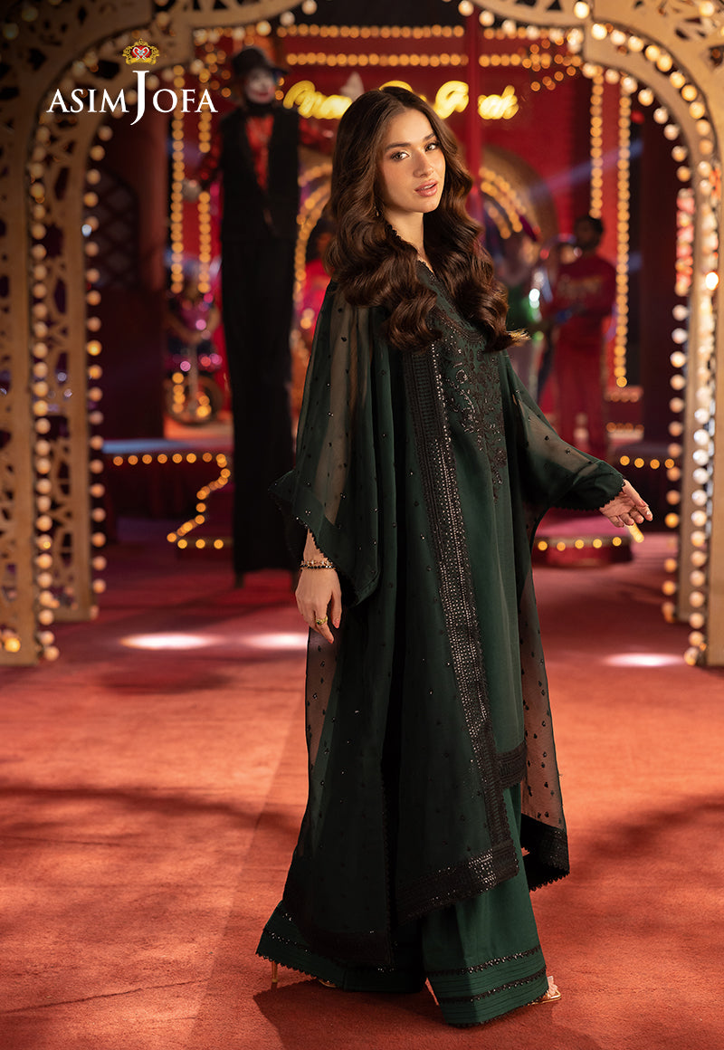Asim Jofa Luxury Festive Drop 3 Ajllf-06 Embroidered Chiffon 2 Pcs