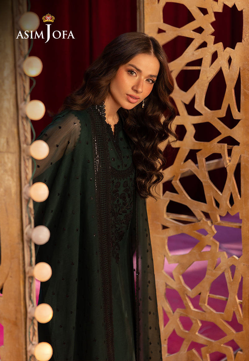 Asim Jofa Luxury Festive Drop 3 Ajllf-06 Embroidered Chiffon 2 Pcs