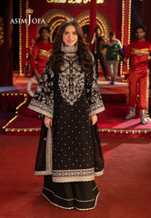 Asim Jofa Luxury Festive Drop 3 Ajllf-03 Embroidered Boski Silk 3 Pcs