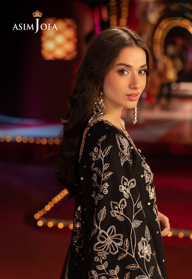 Asim Jofa Luxury Festive Drop 3 Ajllf-03 Embroidered Boski Silk 3 Pcs