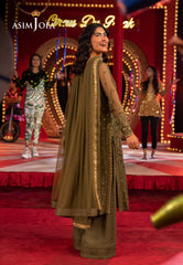 Asim Jofa Luxury Festive Drop 3 Ajllf-14 Embroidered Net 3 Pcs