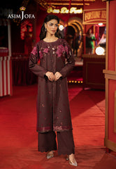 Asim Jofa Luxury Festive Drop 3 Ajllf-10 Embroidered Silk 2 Pcs