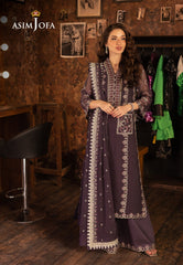 Asim Jofa Luxury Festive Drop 3 Ajllf-05 Embroidered Chiffon 3 Pcs