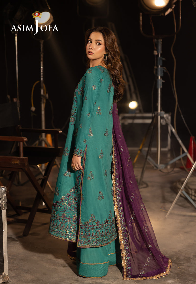 Festive Opulence By Asim Jofa Unstitched 3 Piece Formals Collection'2025-AJFO-08