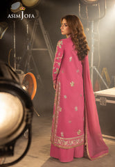 Asim Jofa Luxury Festive Drop 3 Ajllf-15 Embroidered Silk 3 Pcs