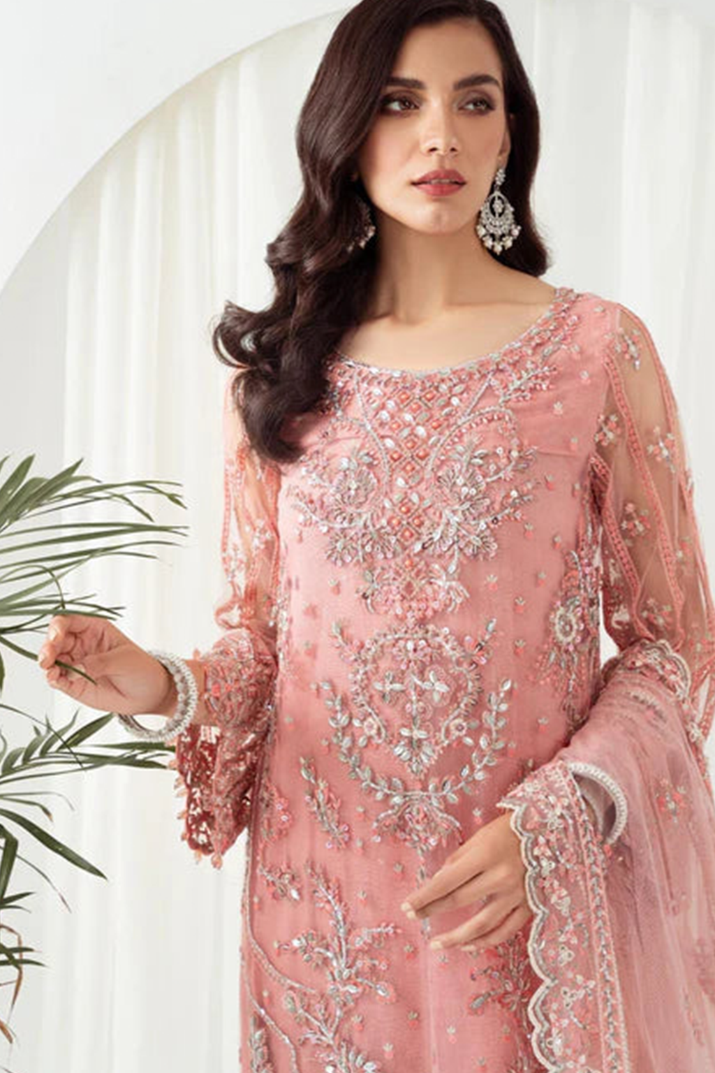 Meeral Luxe Unstitched 3 Piece Formals Collection'2025-Meeral - ML-LUX22V2-16 Leyla - Meeral Luxe