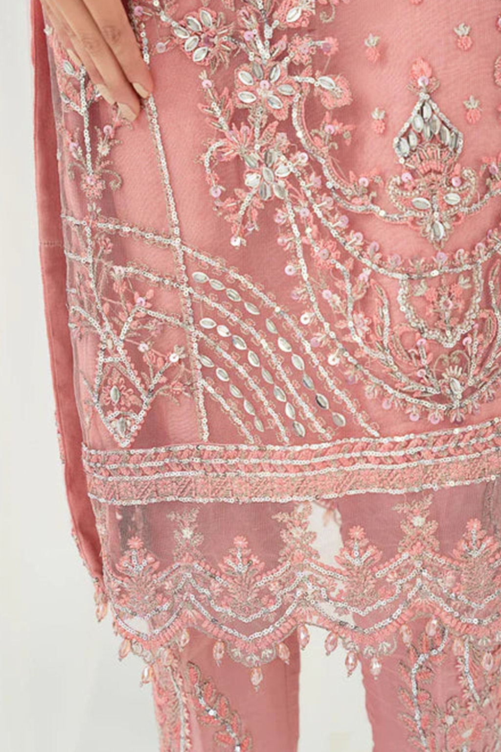 Meeral Luxe Unstitched 3 Piece Formals Collection'2025-Meeral - ML-LUX22V2-16 Leyla - Meeral Luxe