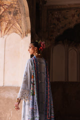 Elan Unstitched 3 Piece Luxury Lawn Collection'2025-01-B-Serene