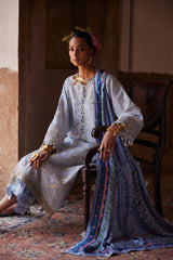 Elan Unstitched 3 Piece Luxury Lawn Collection'2025-01-B-Serene