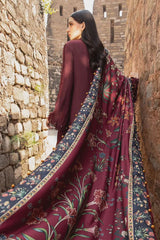 M Prints By Maria B Unstitched 3 Piece Winter Edition Collection'2024-01-B