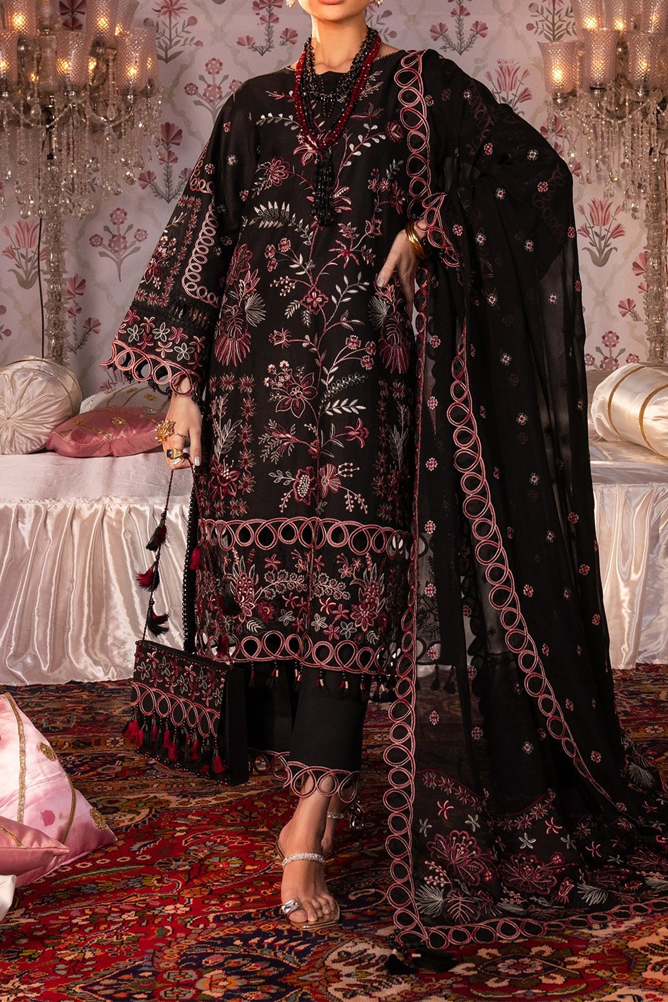 Rawayat By Alizeh Unstitched 3 Piece Luxury Emb Lawn Collection'2024-01-Gulshan