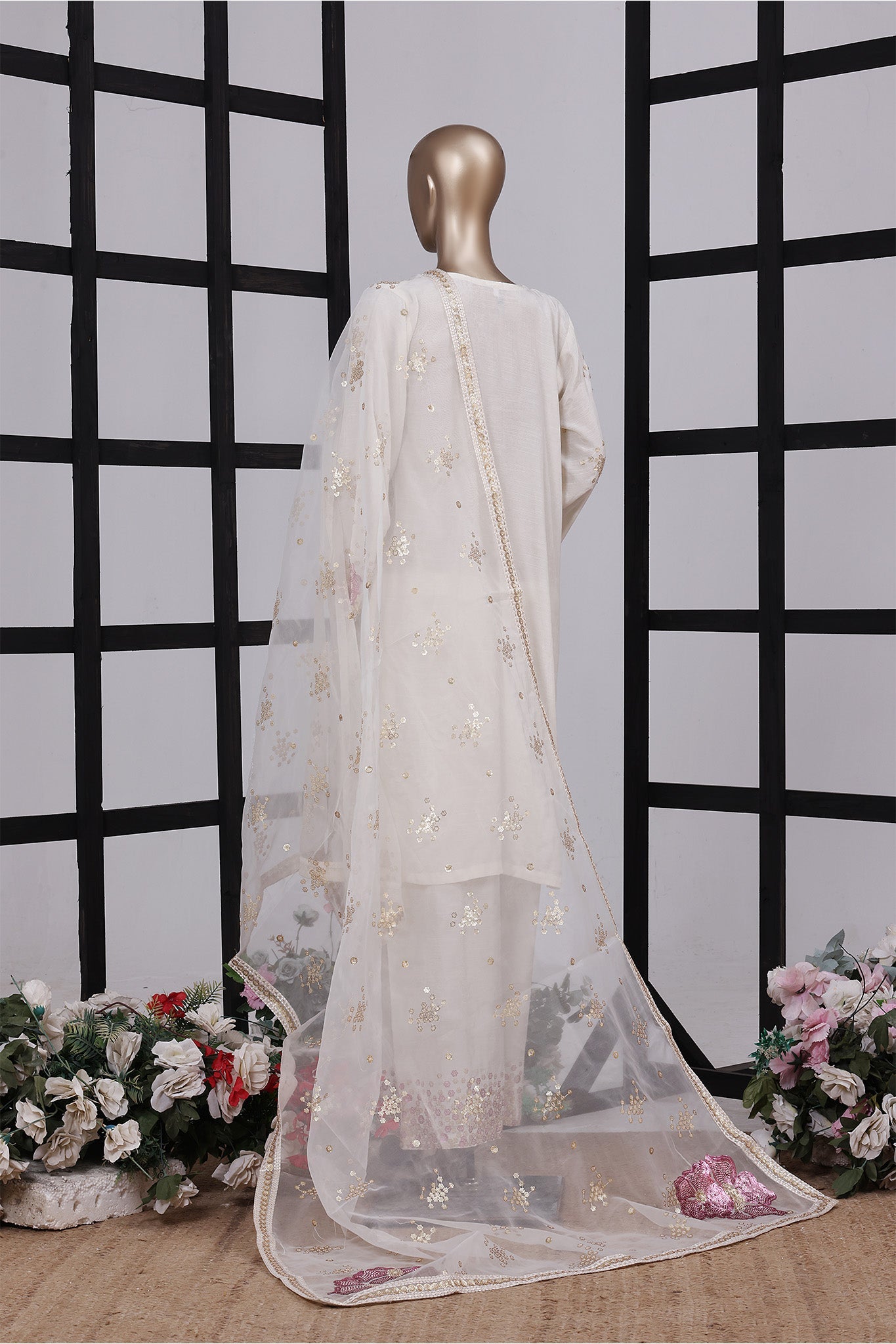 Khombi Stitched 3 Piece Luxury Formals Collection'2025-01-Jhilmil-B