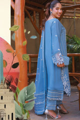 Aks By Guzel Stitched 3 Piece Festive Formals Chiffon Collection'2024-01-Pankh