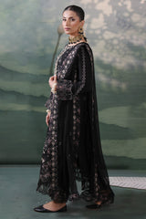 Silvana By Guzel Stitched 3 Piece Luxury Chiffon Collection'2025-01-Reha