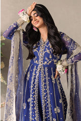 Mastani Evening By Mushq Unstitched 3 Piece Luxury Formals Chiffon Collection'2024-MCH-04-Sehar