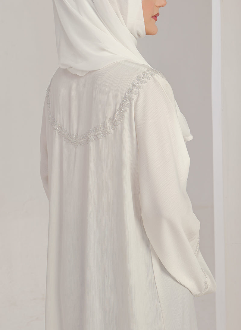 Hijab Ul Hareem Zoom Nida Hand Work Abaya - 0116-J-1076
