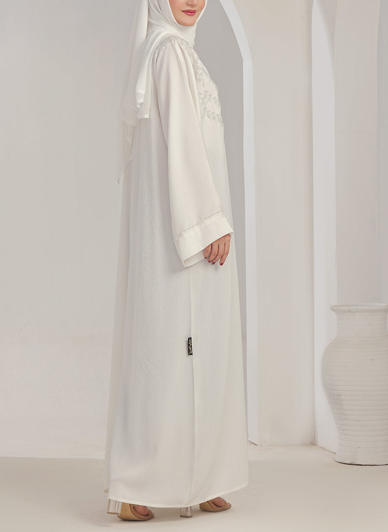 Hijab Ul Hareem Zoom Nida Hand Work Abaya - 0116-J-1076