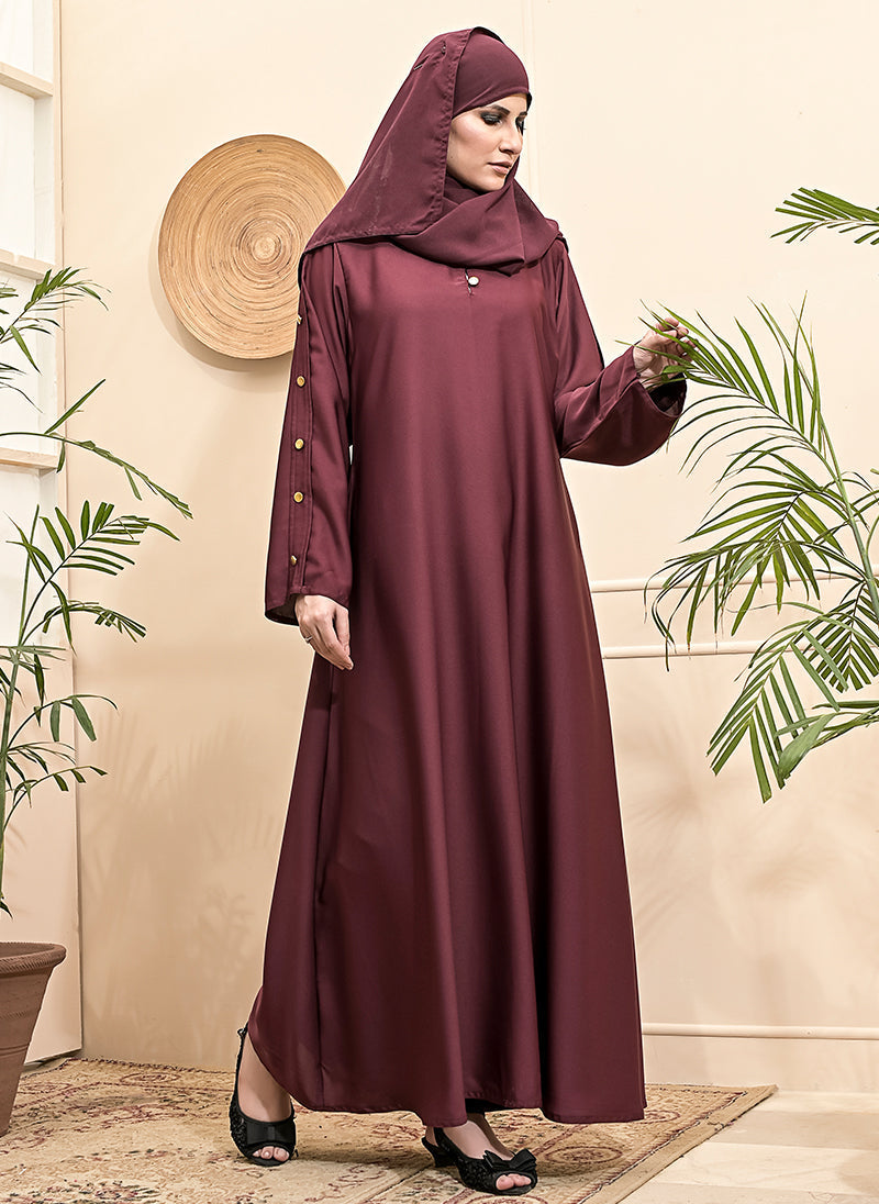 Hijab Ul Hareem Hijabulhareem Nida Designer Abaya 0120-R-207