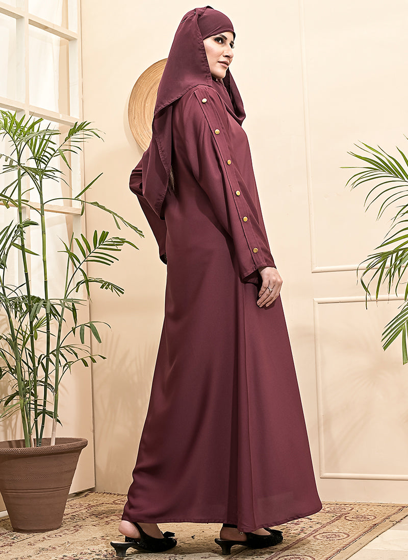 Hijab Ul Hareem Hijabulhareem Nida Designer Abaya 0120-R-207