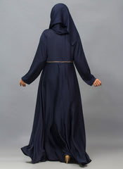 Hijab Ul Hareem Hijabulhareem Color Nida Big Flare Designer Abaya 0118-R-956