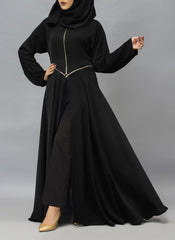 Hijab Ul Hareem Hijabulhareem Color Nida Big Flare Designer Abaya 0118-R-956