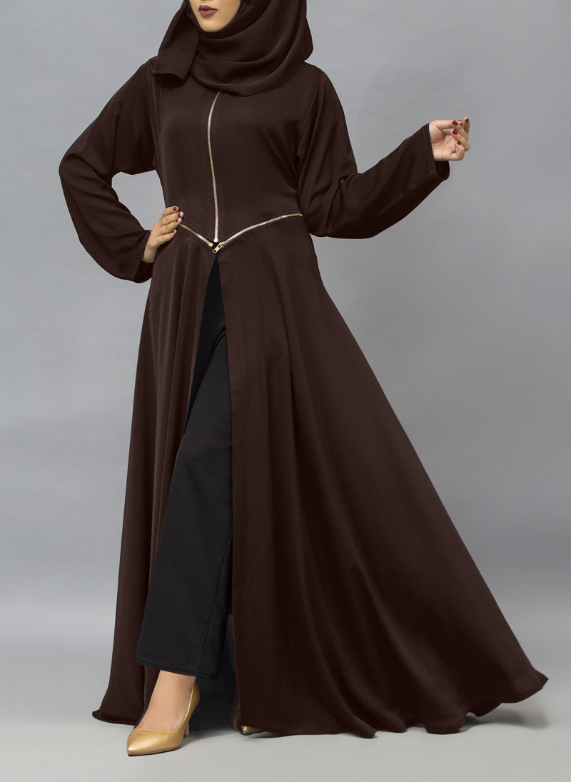 Hijab Ul Hareem Hijabulhareem Color Nida Big Flare Designer Abaya 0118-R-956