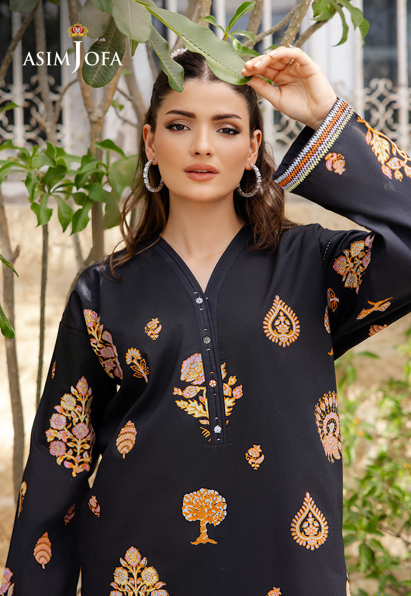 The Minimal Pret 2 By Asim Jofa Stitched 2 Piece Cambric Collection'2025-AJPB-192