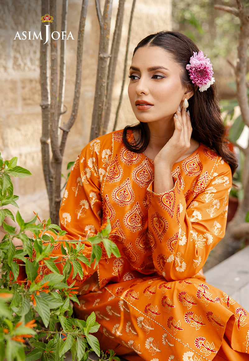 The Minimal Pret 2 By Asim Jofa Stitched 2 Piece Cambric Collection'2025-AJPB-193