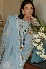 Elan Unstitched 3 Piece Luxury Lawn Collection'2023-EL23-01-A