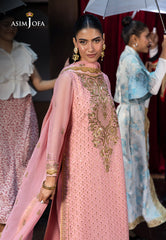 Asim Jofa LUXURY FESTIVE DROP 2 Ajlf-08 Embroidered Chiffon 3 Pcs