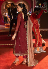 Asim Jofa LUXURY FESTIVE DROP 2 Ajlf-05 Embroidered Chiffon 3 Pcs