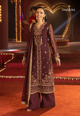 Asim Jofa Luxury Festive Drop 3 Ajllf-04 Embroidered Chiffon 3 Pcs