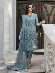 Gulaal Unstitched 3 Piece Emb Chiffon Eid Collection'2023-Aiyla 07