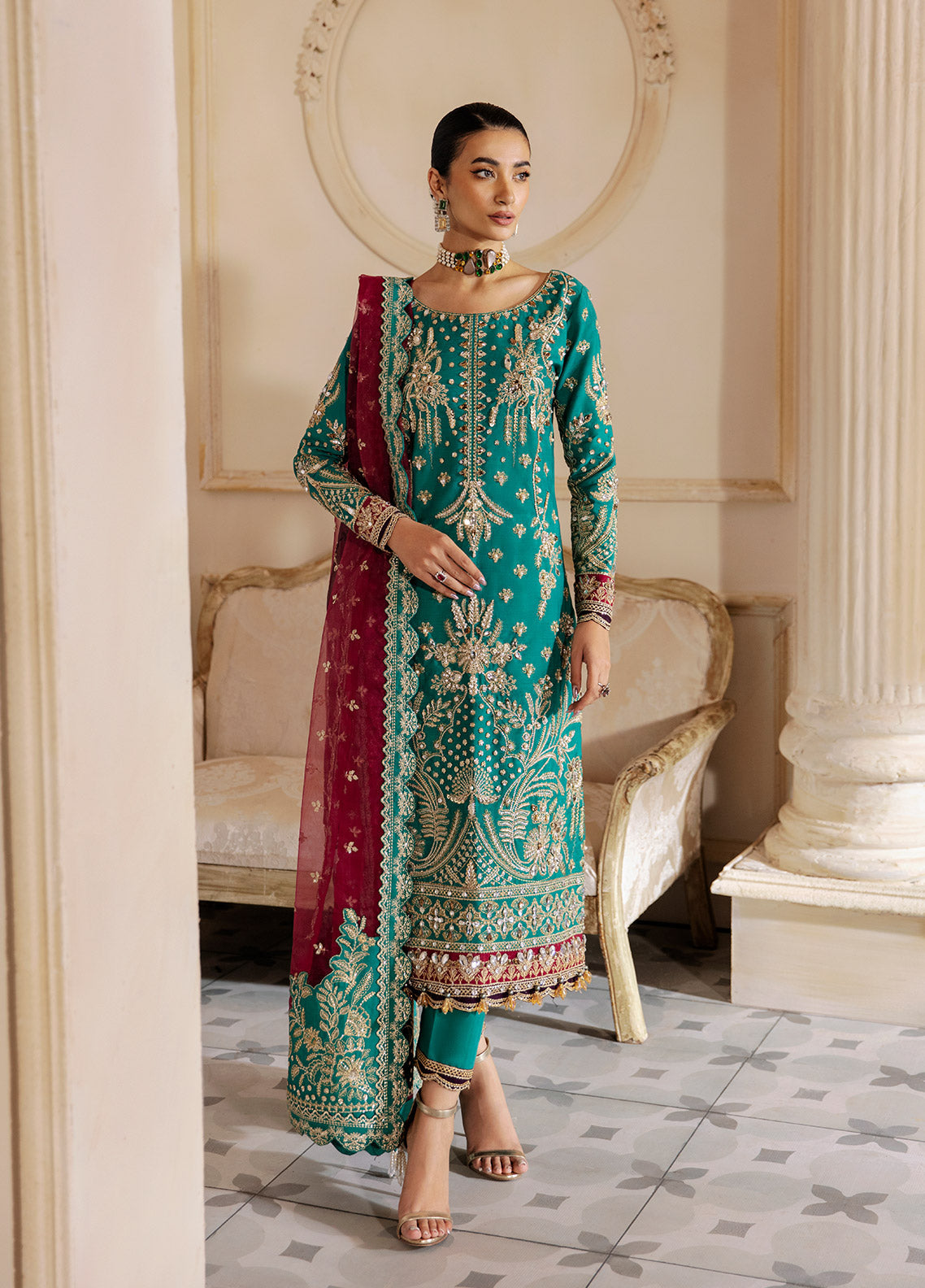 Aaniya By Gulaal Unstitched Wedding Formals Collection'2023-Amirah GL-WS-23V1-40