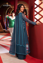 Asim Jofa LUXURY FESTIVE DROP 2 Ajlf-14 Embroidered Chiffon 3 Pcs