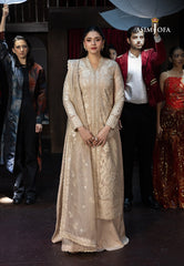 Asim Jofa Luxury Festive Drop 3 Ajllf-20 Embroidered Javeria Net 3 Pcs