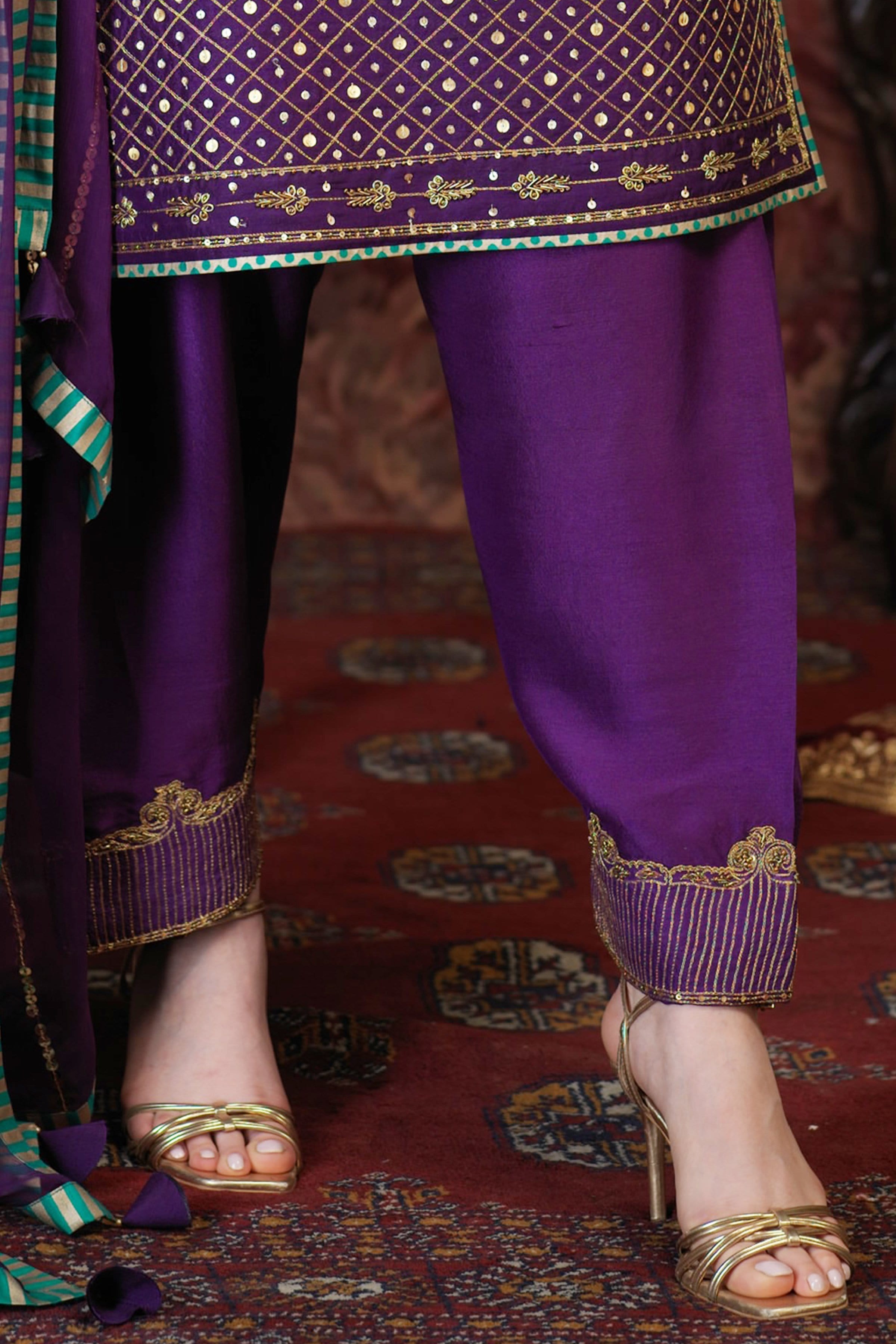 Arzish By Zaaviay Stitched Meher Shalwar