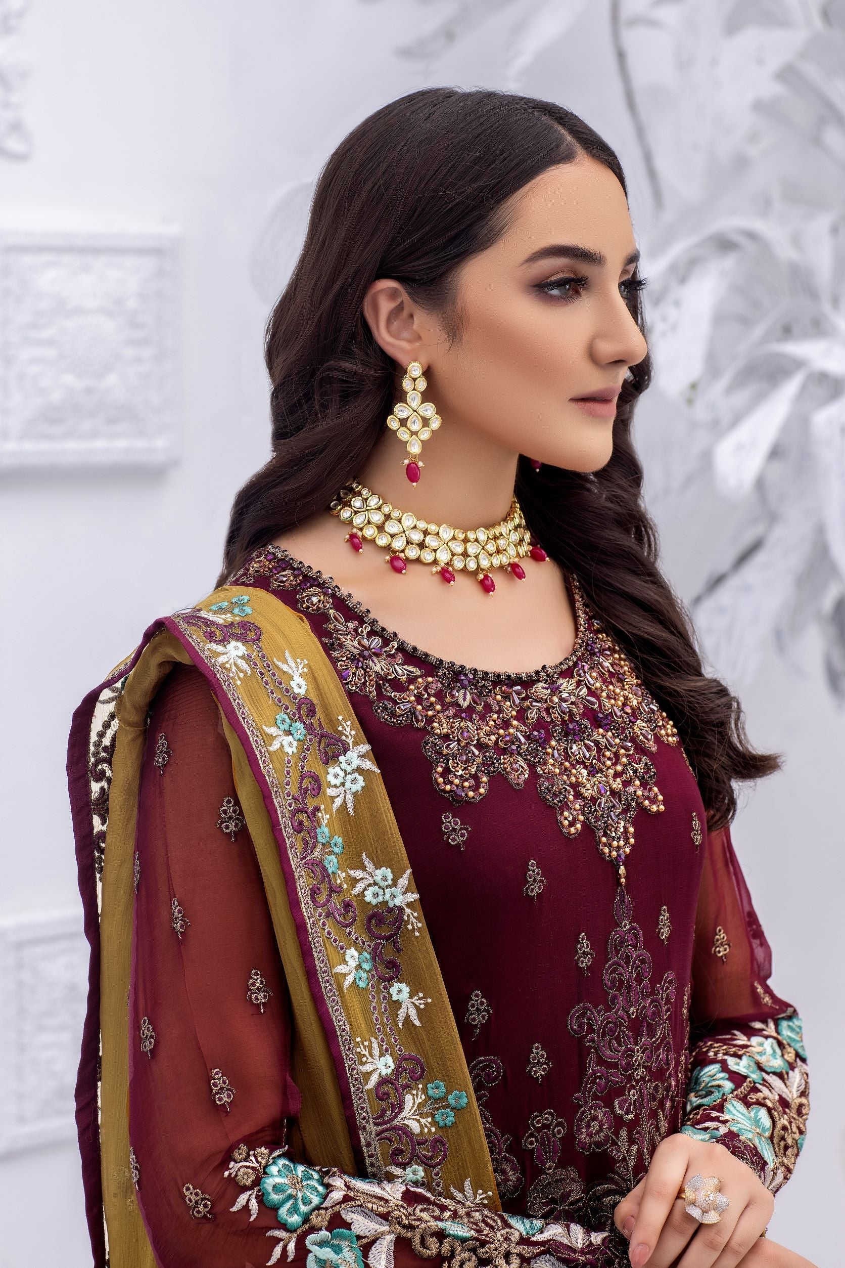 Safeera By Flossie Unstitched 3 Piece Formals Vol-08 Collection'2025-Andorra