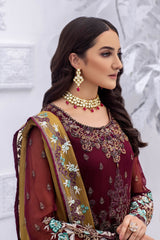 Safeera By Flossie Unstitched 3 Piece Formals Vol-08 Collection'2025-Andorra