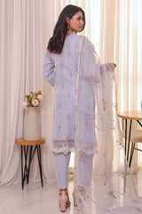 Irha By Azmeerah Official Semi Stitched 3 Piece Organza Edit Formals Collection'2024-02-Sofina
